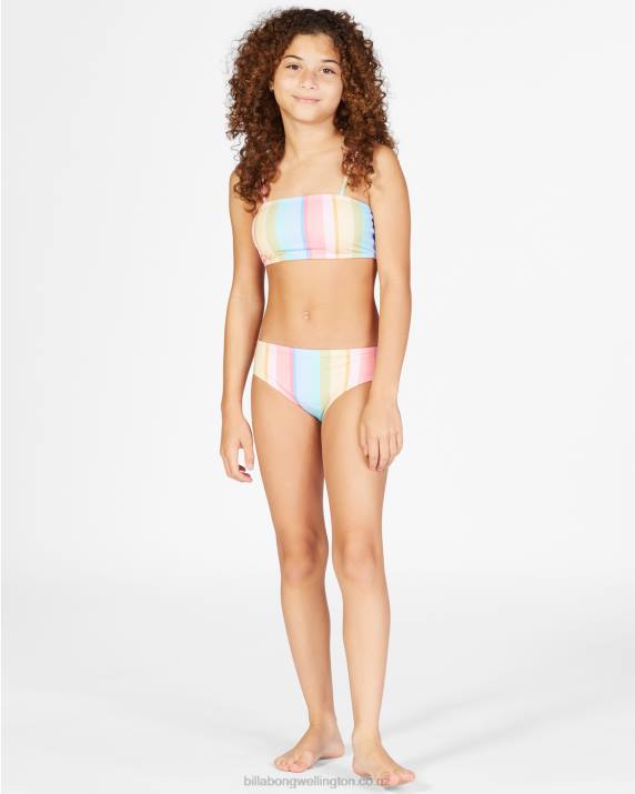 Girls Multi Billabong Say Hello Tank Bikini Set 80P82808