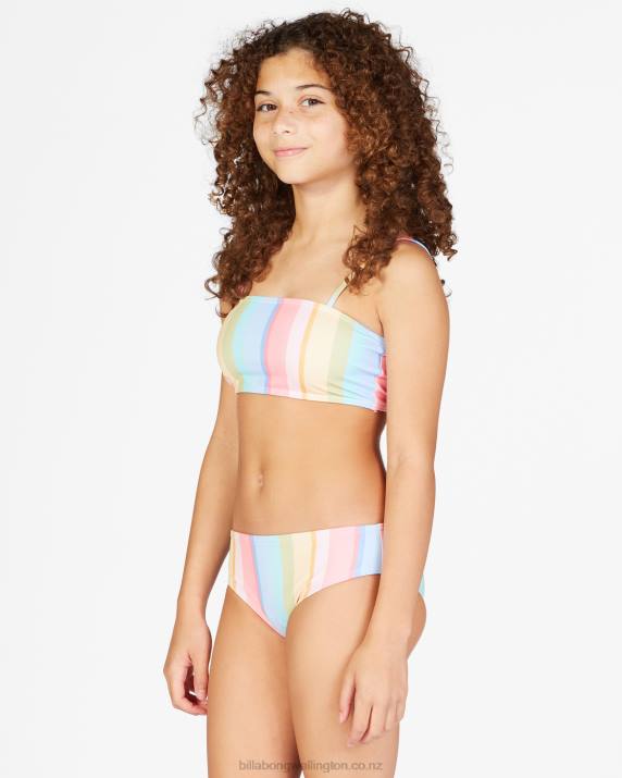 Girls Multi Billabong Say Hello Tank Bikini Set 80P82808