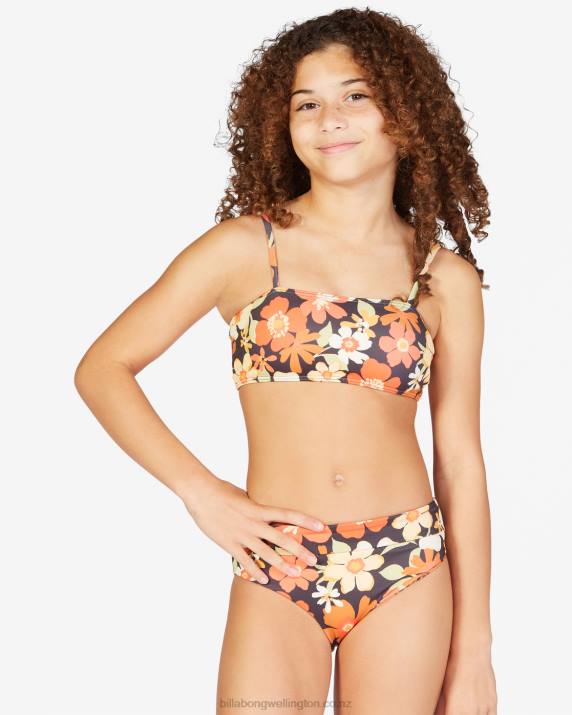 Girls Multi Billabong Wildflower Tank Reversible Bikini Set 80P82733