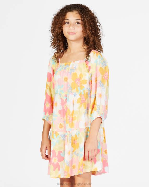 Girls Buttermilk Billabong Love Crush Babydoll Dress 80P82764
