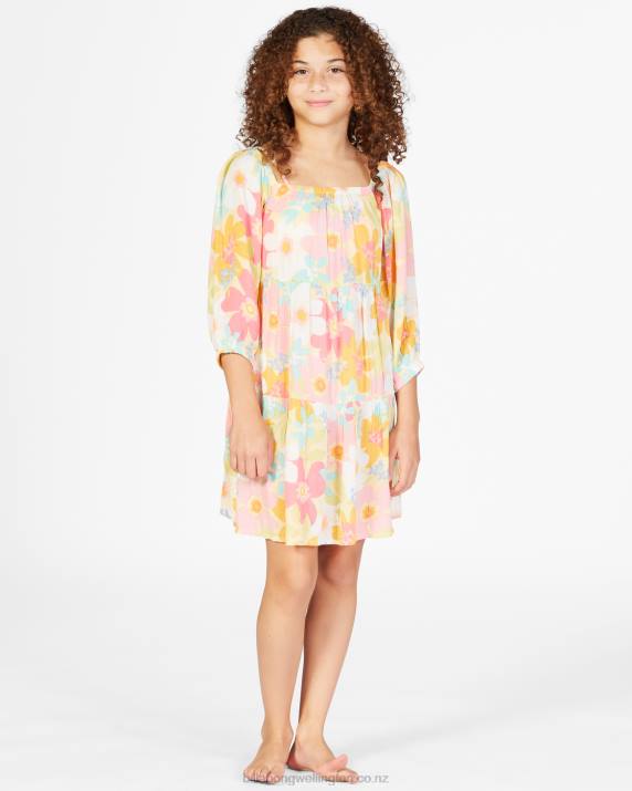 Girls Buttermilk Billabong Love Crush Babydoll Dress 80P82764