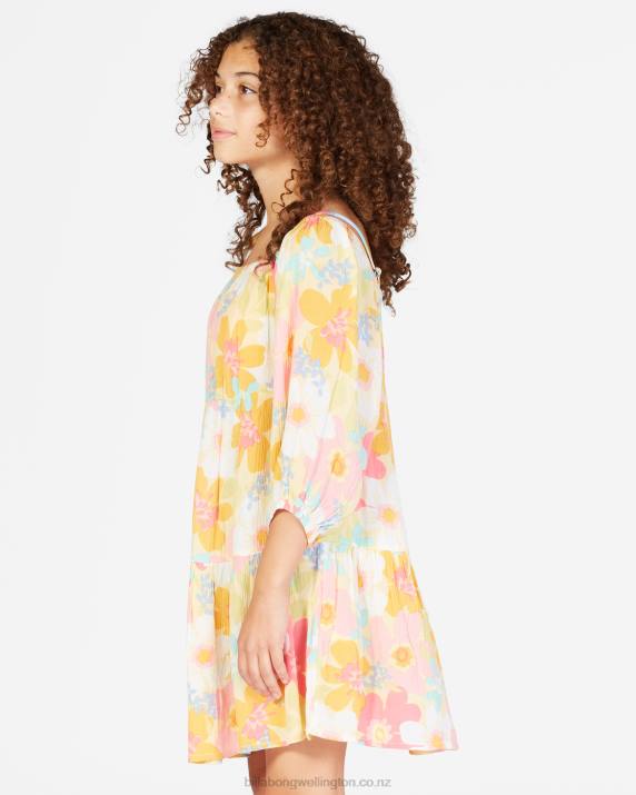 Girls Buttermilk Billabong Love Crush Babydoll Dress 80P82764
