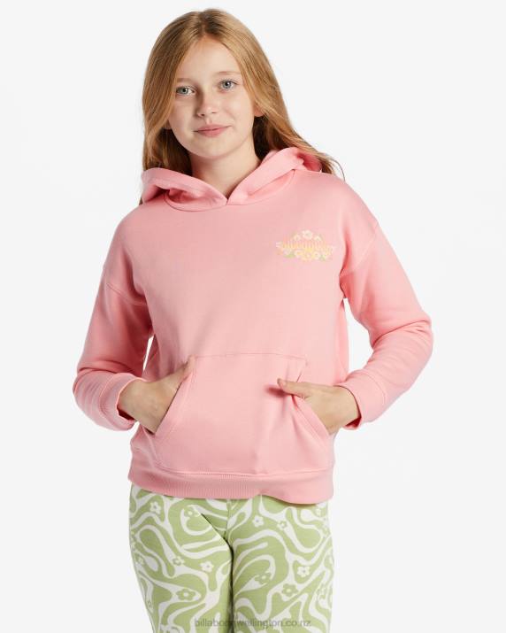 Girls Flamingo Billabong Take Good Care Hoodie 80P82655