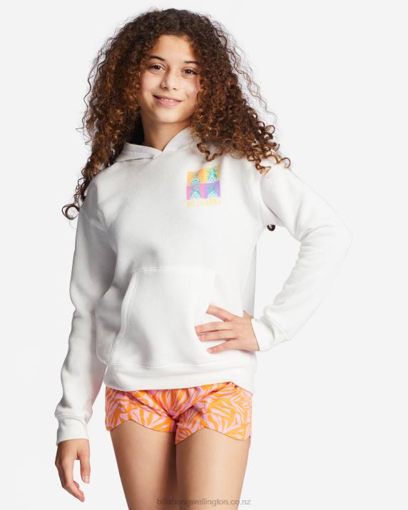 Girls Salt Crystal Billabong 4-16 Hello Sunshine Hoodie 80P82696