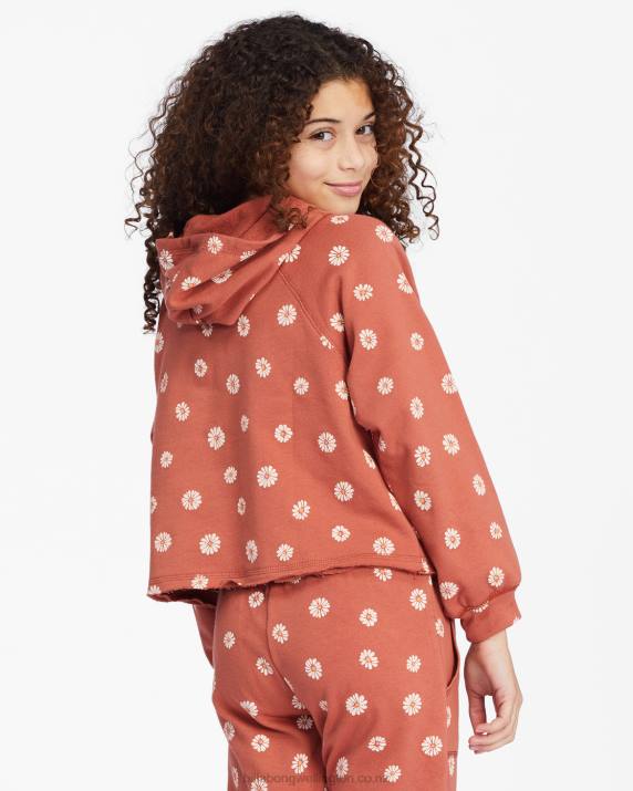 Girls Sweet Chocolate Billabong Always Hoodie 80P82791