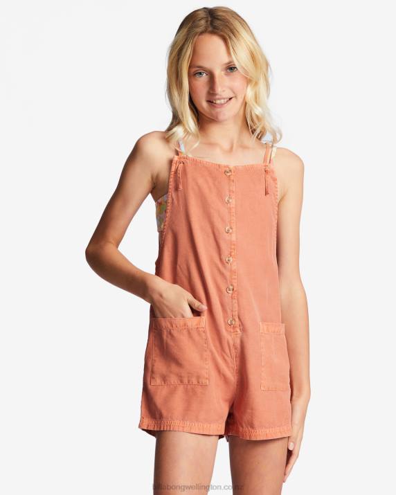 Girls Brick Billabong Wave Watch Jr Romper 80P82744
