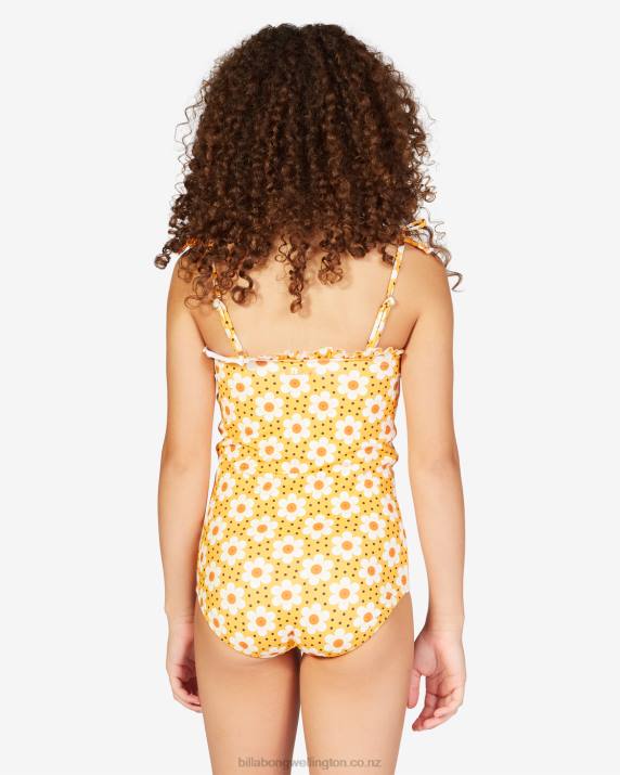 Girls Multi Billabong Cant Wait One-Piece Swimsuit 80P82775