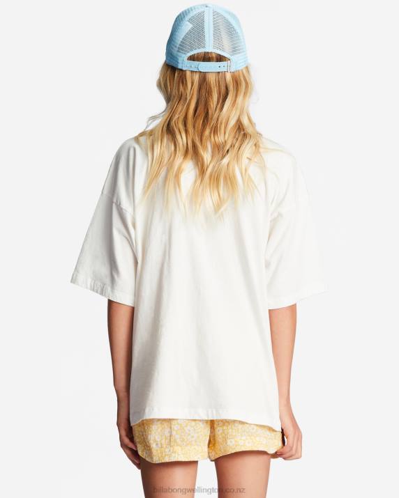 Girls Salt Crystal Billabong 4-16 Sunshine Dreams Oversized T-Shirt 80P82745