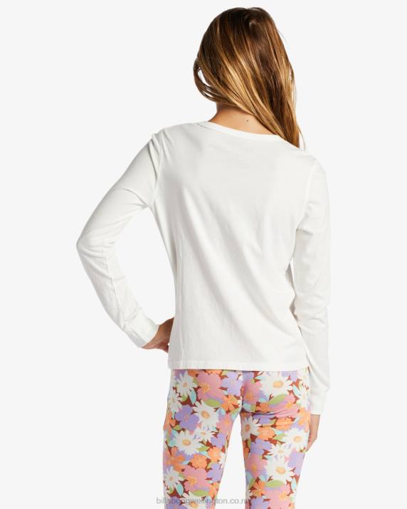 Girls Salt Crystal Billabong Love Blooms T-Shirt 80P82639
