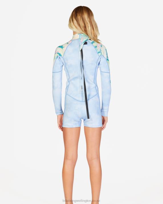 Girls Wave Wash Billabong 1/1 Spring Fever Spring Suit 80P82641