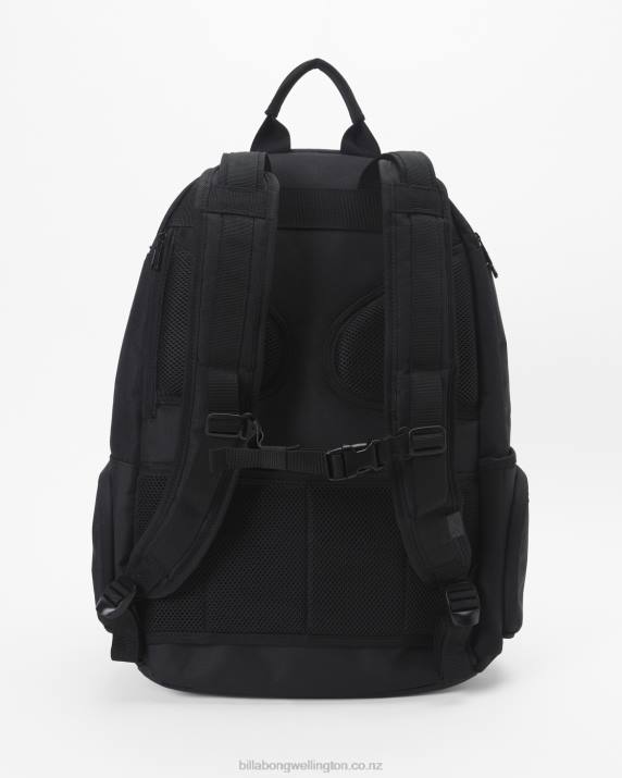 Men Black Billabong Combat 27L Backpack 80P8698