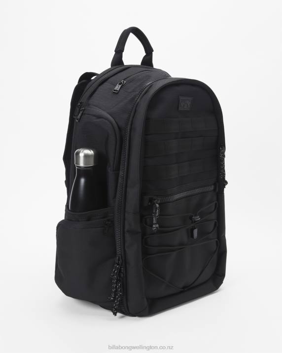 Men Black Billabong Combat 27L Backpack 80P8698