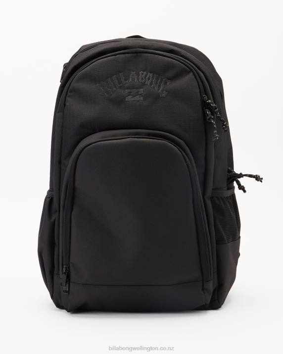 Men Black Billabong Command Backpack 80P82823