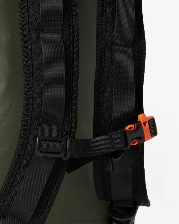 Men Military Billabong Surftrek Storm 40L Backpack 80P8694