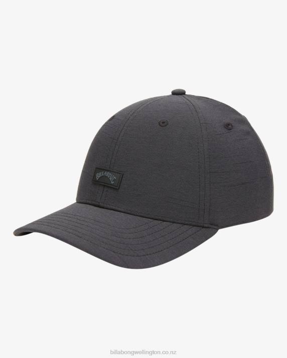 Men Black Billabong A/Div Surftrek Snapback Hat 80P8697