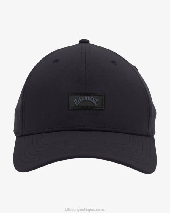 Men Black Billabong A/Div Surftrek Snapback Hat 80P8697