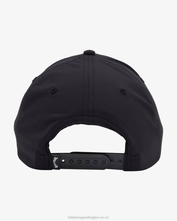 Men Black Billabong A/Div Surftrek Snapback Hat 80P8697