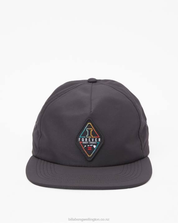 Men Black Billabong Andy Irons Snapback Hat 80P8867