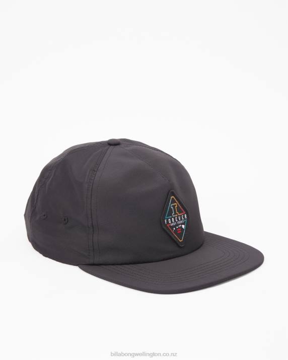 Men Black Billabong Andy Irons Snapback Hat 80P8867