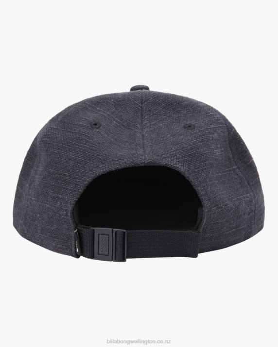 Men Black Billabong Breakdown Snapback Hat 80P8845