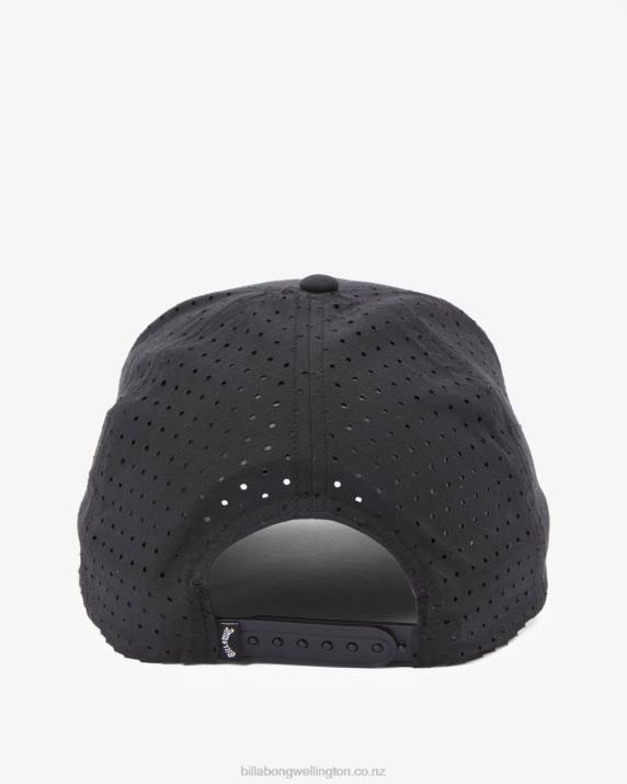 Men Black Billabong Newport Trucker Hat 80P8788