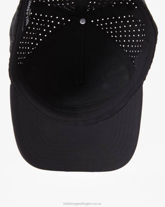 Men Black Billabong Newport Trucker Hat 80P8788