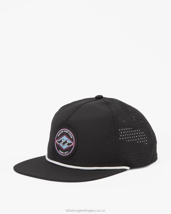 Men Black Billabong Range Trucker Hat 80P8685