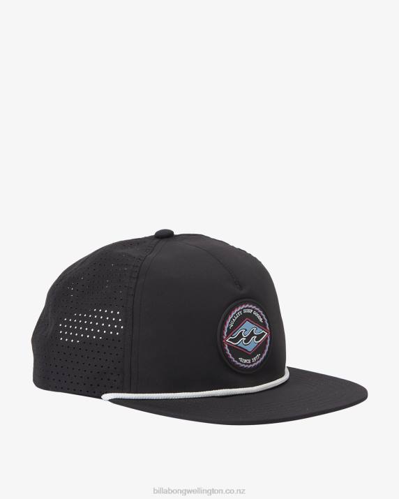 Men Black Billabong Range Trucker Hat 80P8685