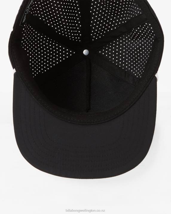 Men Black Billabong Range Trucker Hat 80P8685