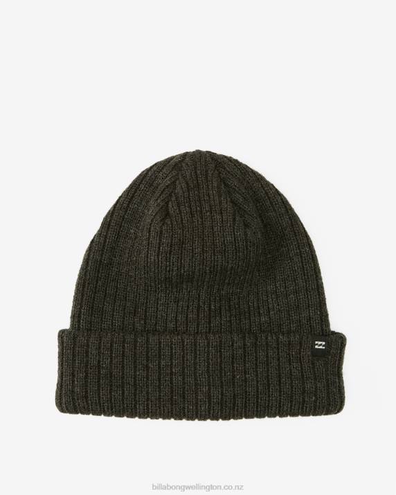 Men Black Heather Billabong Arcade Beanie 80P8713