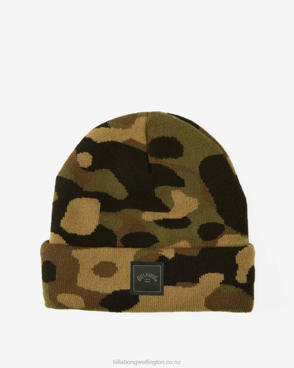 Men Camo Billabong Stacked Beanie 80P8824