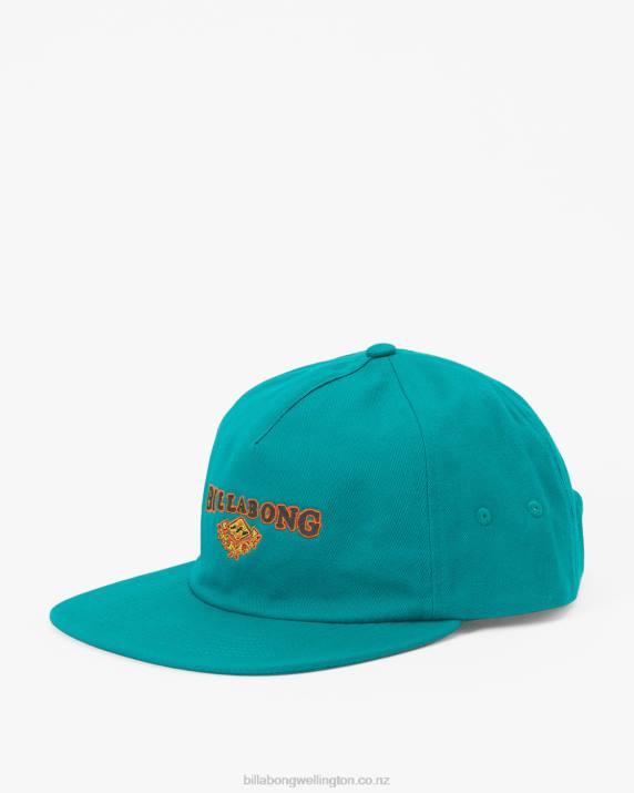 Men Deep Teal Billabong Heritage Baseball Hat 80P8670