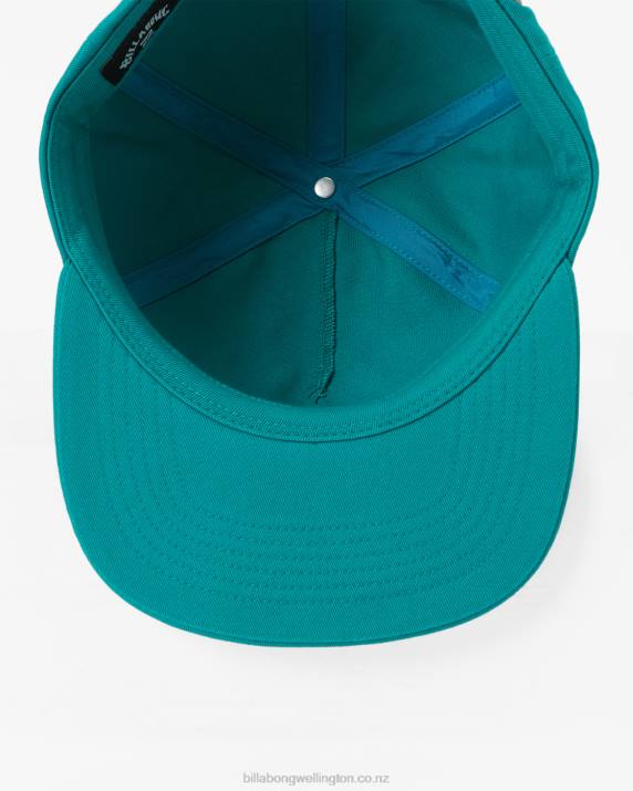 Men Deep Teal Billabong Heritage Baseball Hat 80P8670