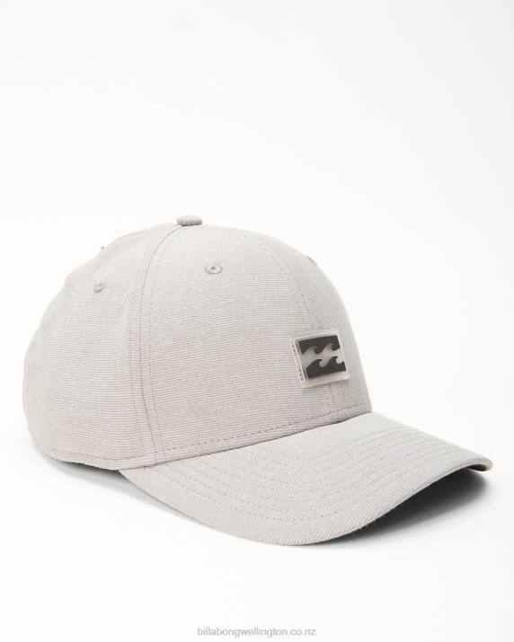 Men Grey Billabong All Day Stretch Fit Hat 80P8708