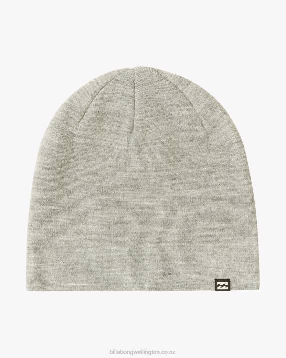 Men Grey Heather Billabong All Day Beanie 80P8849