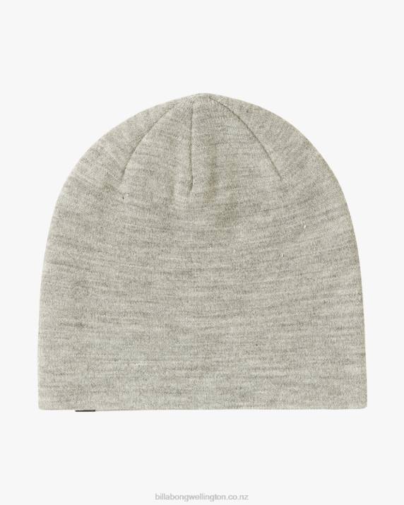 Men Grey Heather Billabong All Day Beanie 80P8849