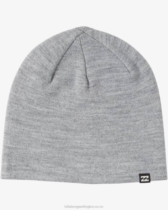 Men Grey Heather Billabong All Day Beanie 80P8849