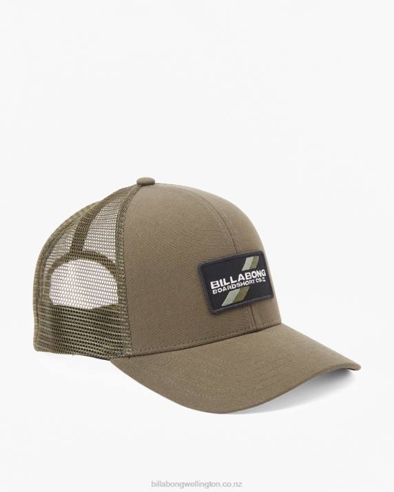 Men Military Billabong Walled Trucker Hat 80P8853