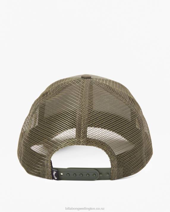 Men Military Billabong Walled Trucker Hat 80P8853