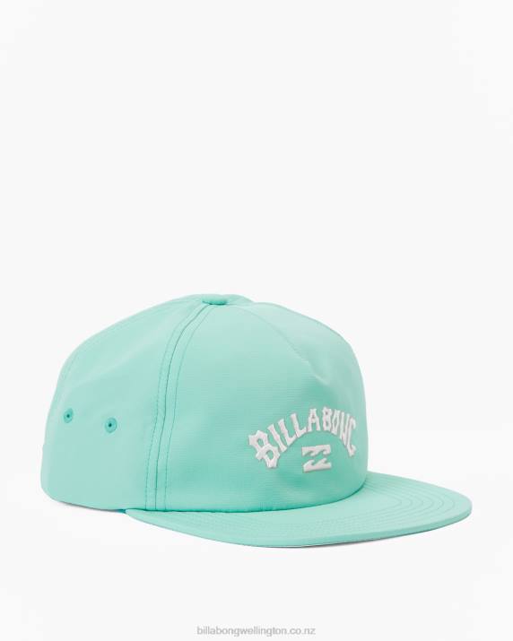 Men Minty Billabong Arch Team Strapback Hat 80P8678
