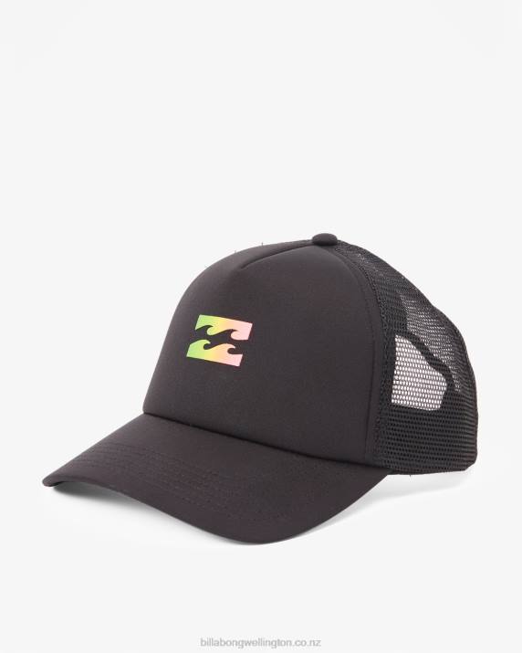 Men Neon Green Billabong Podium Trucker Hat 80P8861