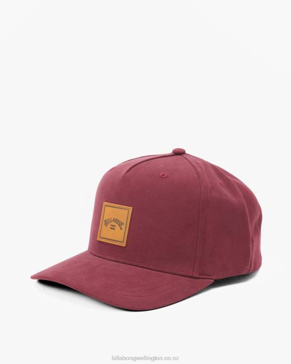 Men Port Billabong Stacked Snapback Hat 80P8860