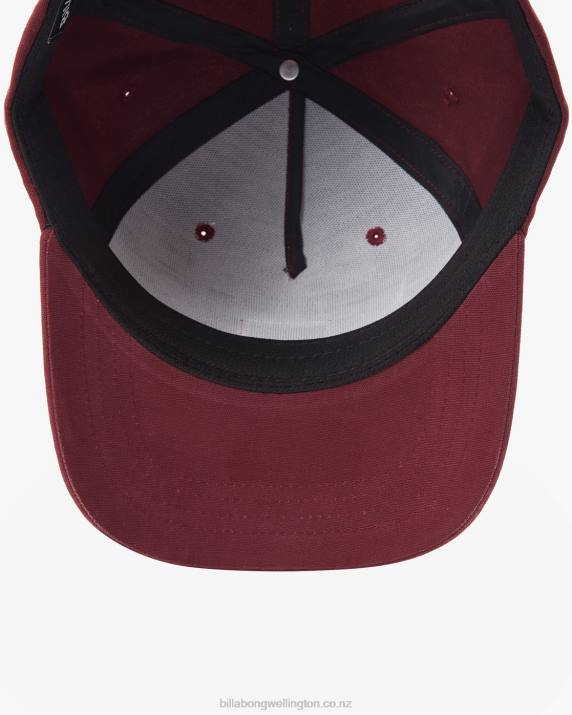 Men Port Billabong Stacked Snapback Hat 80P8860