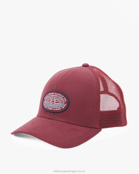 Men Port Billabong Walled Trucker Hat 80P8864