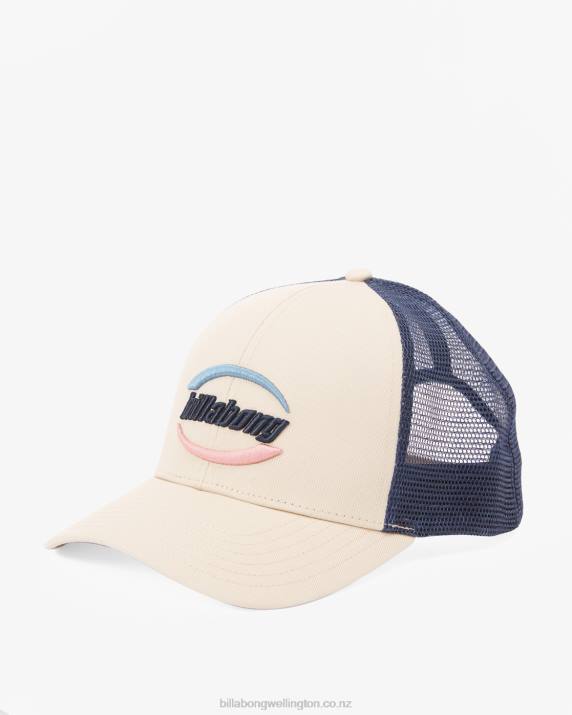 Men Sand Billabong Walled Trucker Hat 80P8857