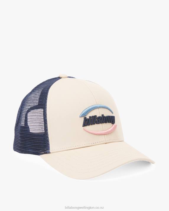 Men Sand Billabong Walled Trucker Hat 80P8857