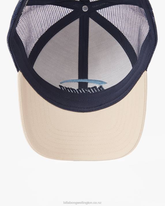 Men Sand Billabong Walled Trucker Hat 80P8857