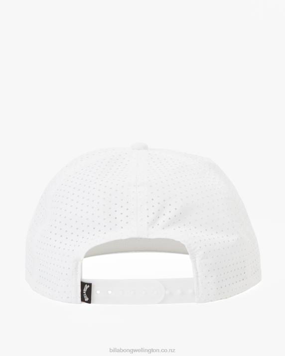 Men White Billabong Range Trucker Hat 80P8686