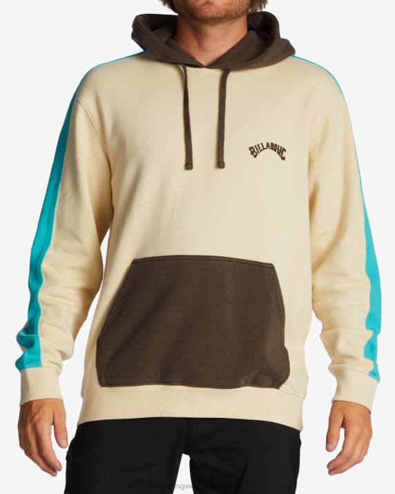 Men Chino Billabong Wave Washed Hoodie 80P8657