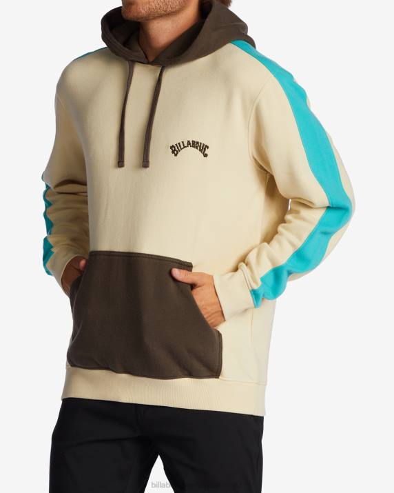 Men Chino Billabong Wave Washed Hoodie 80P8657